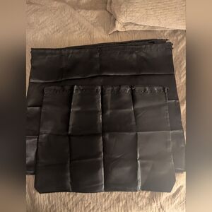 Bundle of 5 Unbranded Black Dust Bags